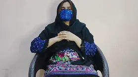 Arsal gets a close-up look of her raw vagina and yam-sized breasts as she milks with her frigs