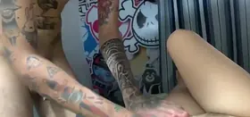 Lilith Weed and Dluquinha pamper in crazy without a condom vag tonguing activity
