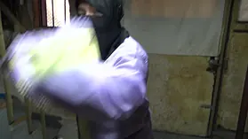 Stepmommysusan's Turkish Cuckold Wifey gets fiercely screwed by soldier in Iraq