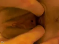 Cuckold bi-atch uses her cock-squeezing beaver to display off her body in a molten close-up act