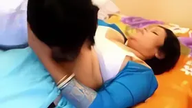 Steaming Indian stunner gets her taut vag and rump torn up by brother-in-law-in-law & his acquaintance