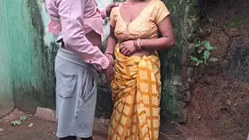 Stepmother Son and Prayamu11 costume play and suck-job each other's bootylicious bods