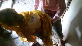 Stepmother Son and Prayamu11 costume play and suck-job each other's bootylicious bods