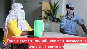 See this retro housewife swap her hubby for a stranger in a hooded lovemaking