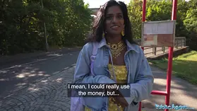Suraya Ndia gets her taut slit ravaged by Martin Gun in public