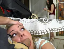 Stepmom Splatters Amateurs Plumbing