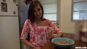 Bad Lady Almost Caught Blowing Man Rod!