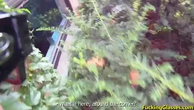 Drilled for cash near the bus stop