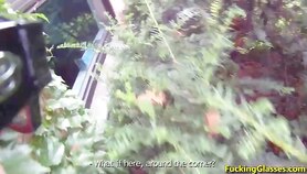 Drilled for cash near the bus stop